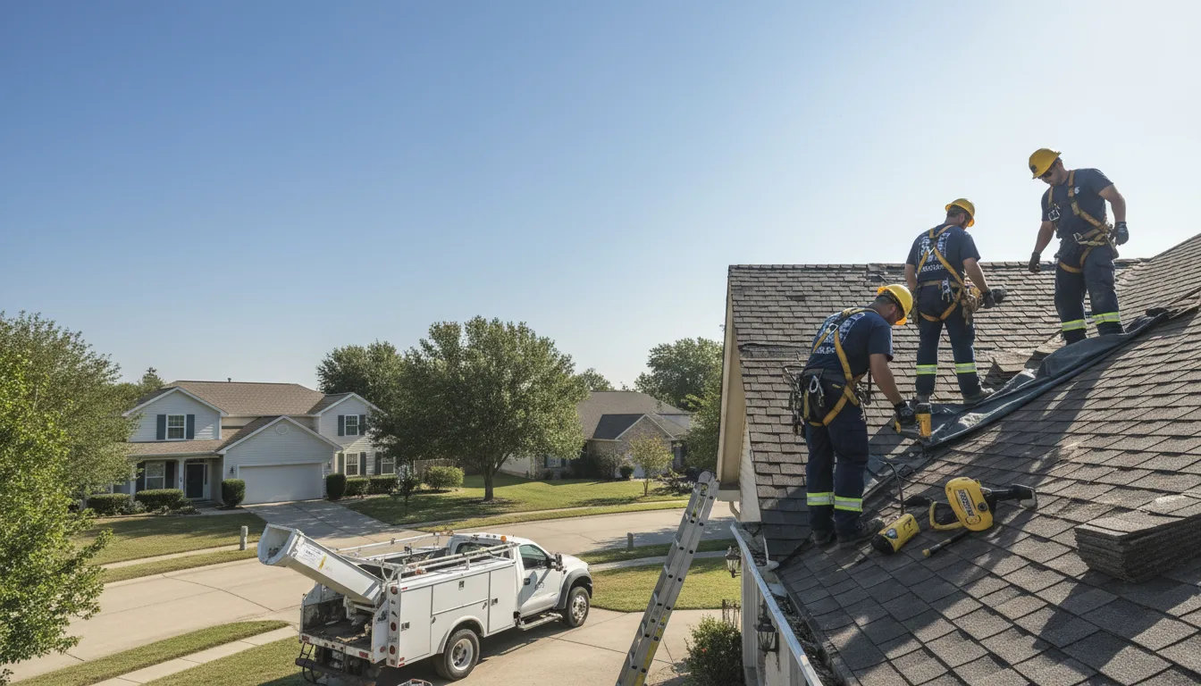 Emergency Roof Repair in Fredericksburg, IA near me
